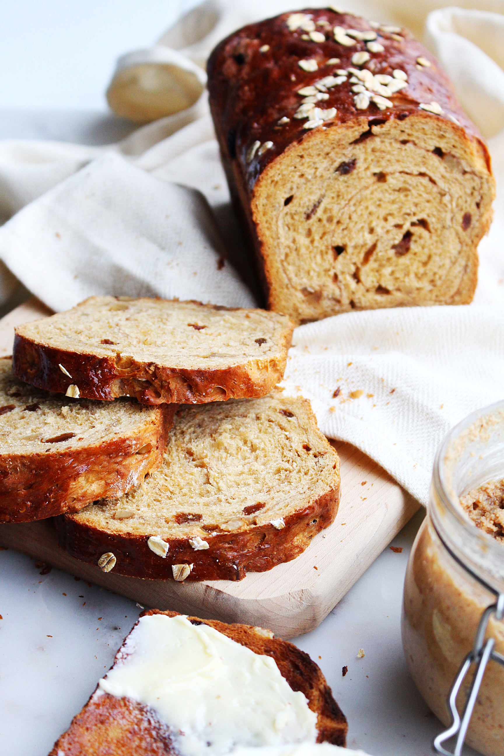 Honey Wheat Molasses Bread