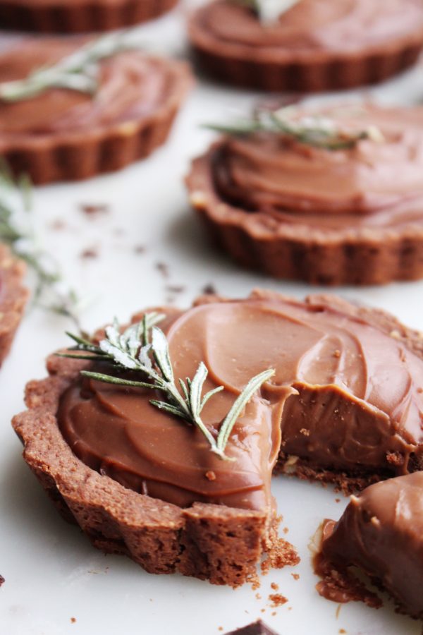 Mini Chocolate Cream Tarts The Sweet And Simple Kitchen