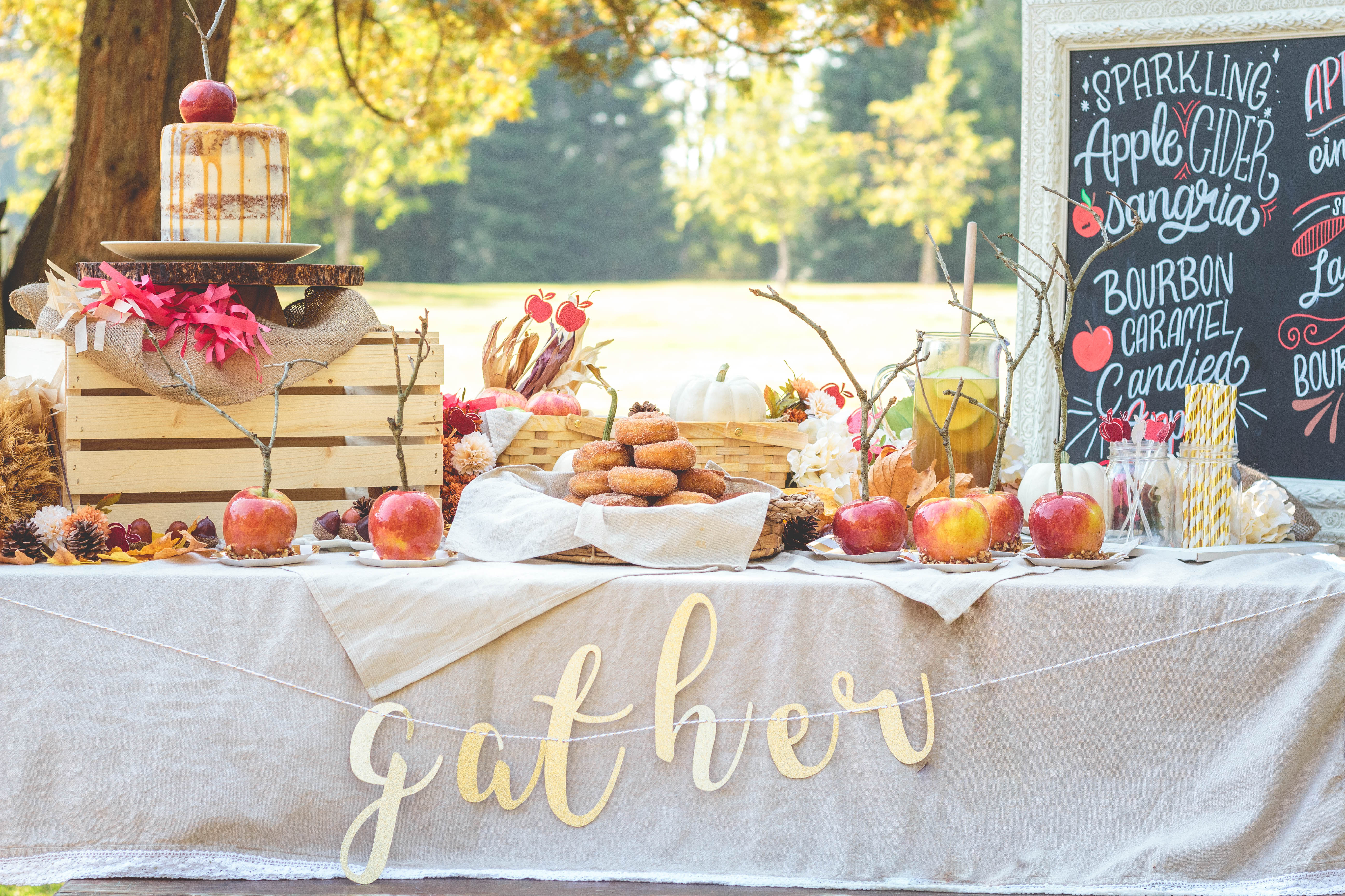 Apple Cider Bar: How to for Harvest Party - Parties With A Cause