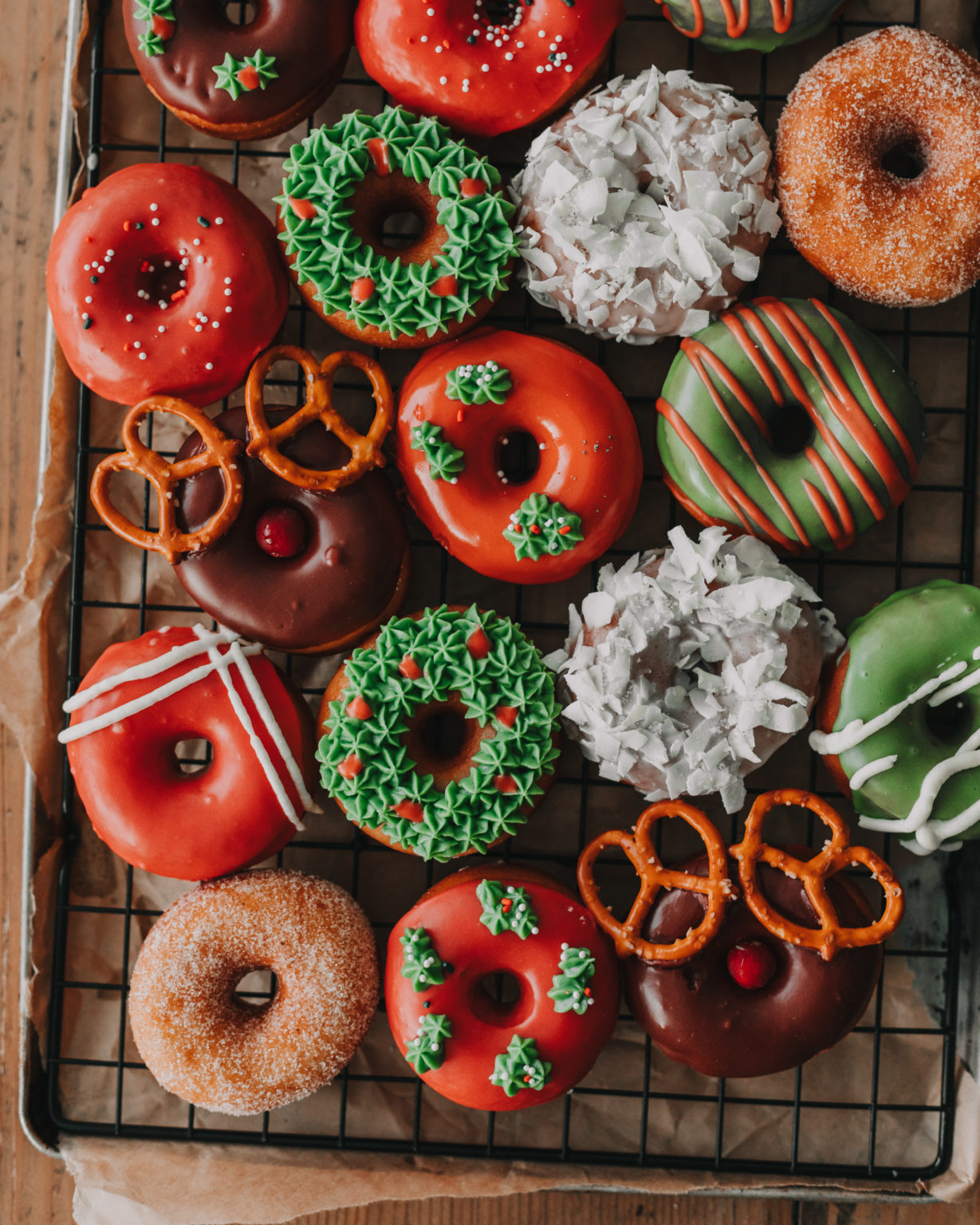 Christmas Donuts 