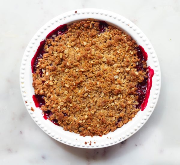 Cherry Crisp - The Sweet and Simple Kitchen