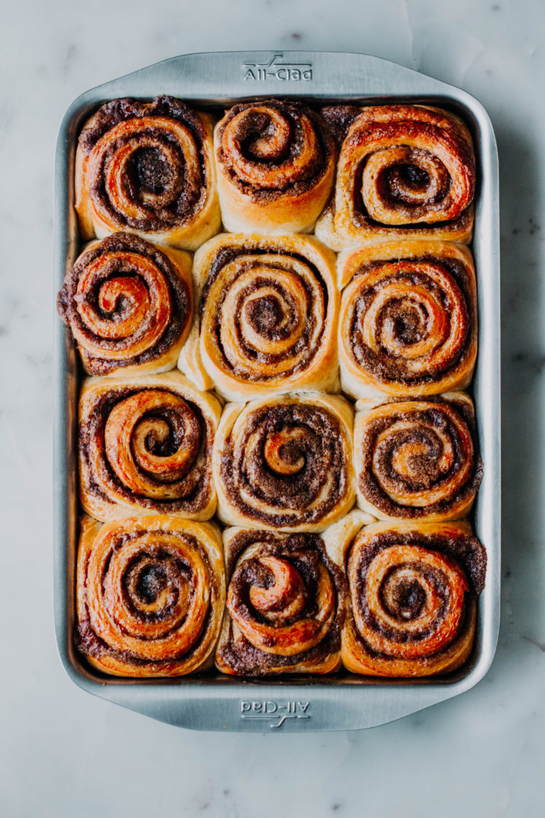 Overnight Chai Cinnamon Rolls - The Sweet and Simple Kitchen