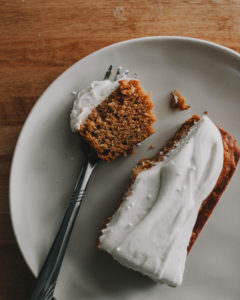 Pumpkin Spice Cake with Maple Cream Cheese Frosting - The Sweet and ...
