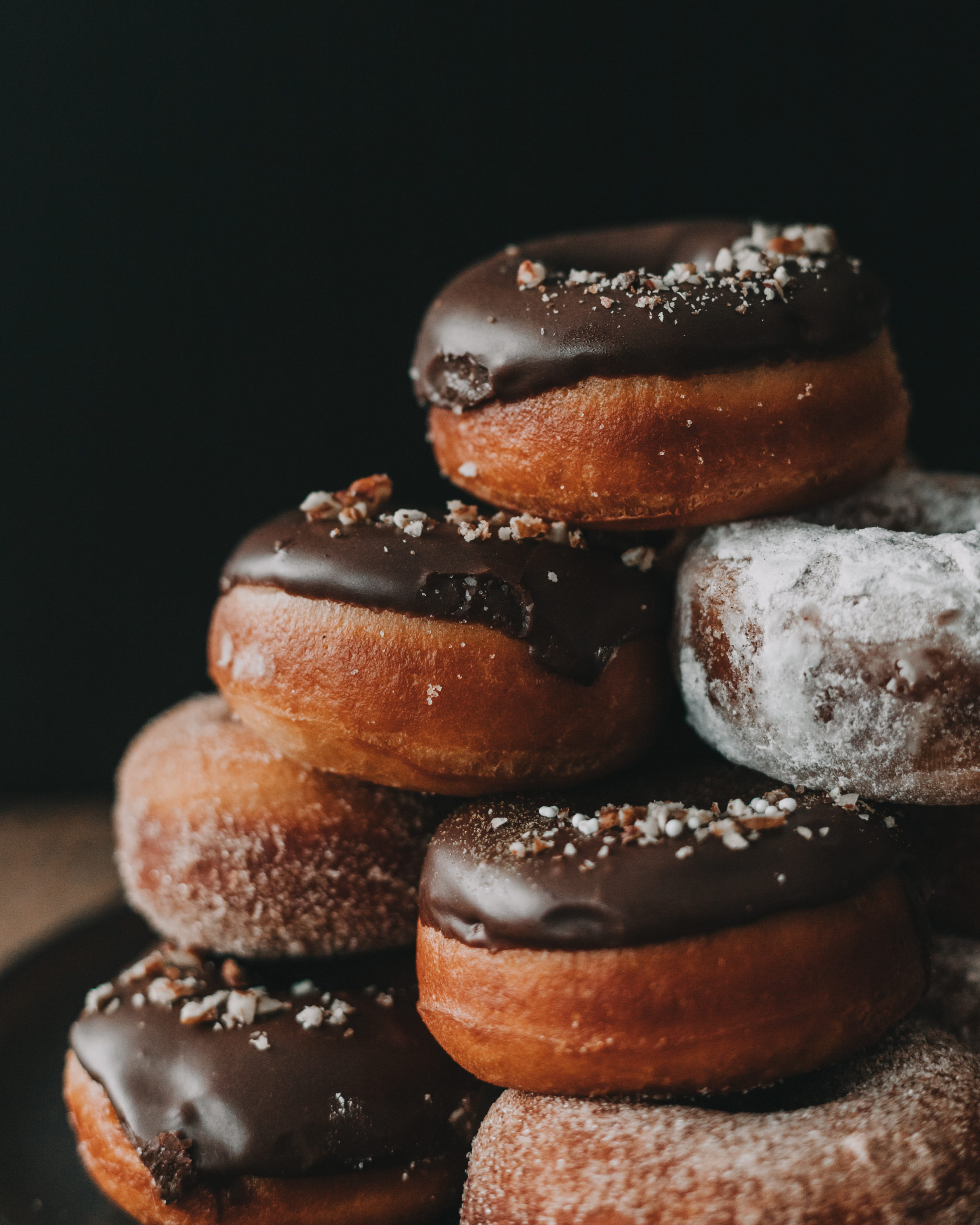 New Years Doughnuts - The Sweet and Simple Kitchen