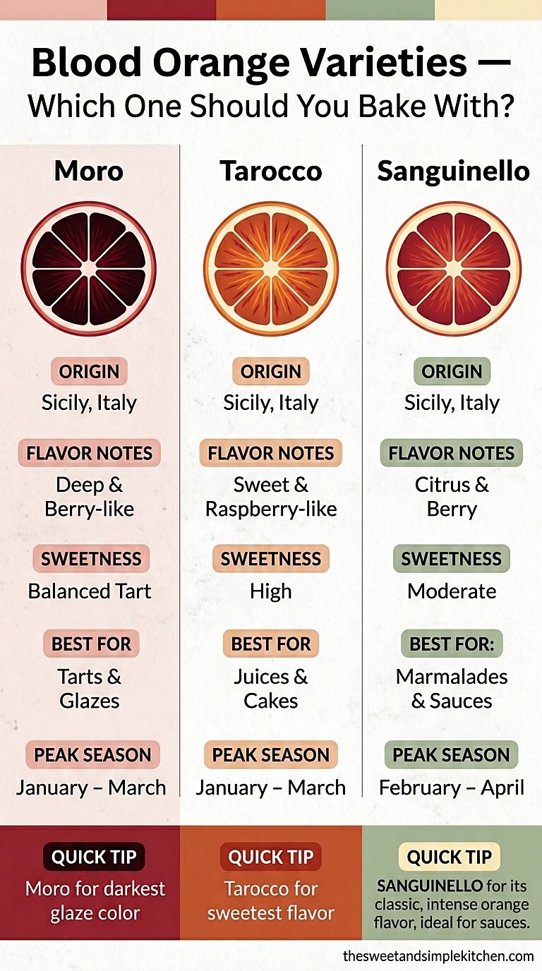 Blood Orange Varieties — Which One Should You Bake With?