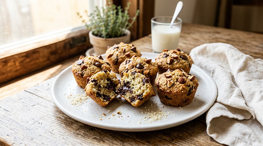 Almond Flour Mini Muffins