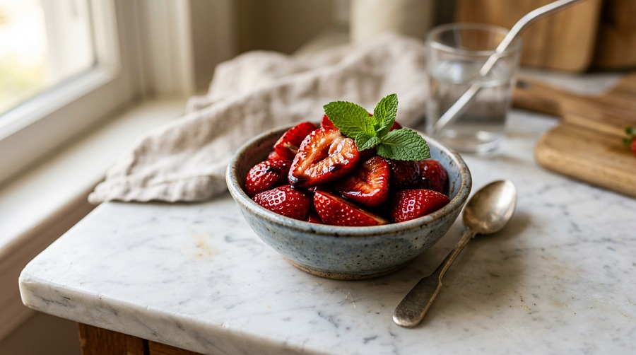 Balsamic Strawberries