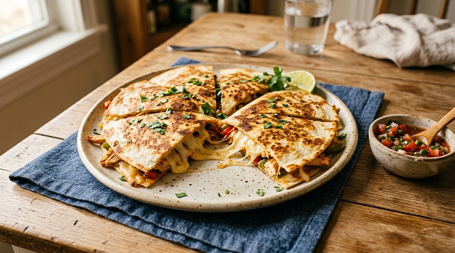 Bean & Cheese Quesadilla