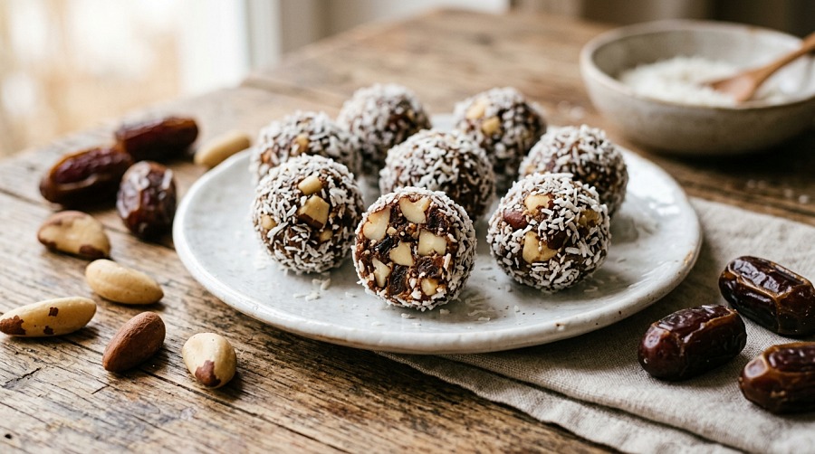Recipe: Brazil Nut and Date Energy Bites