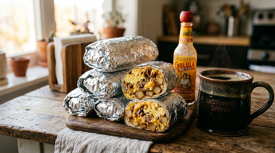 Breakfast Burritos