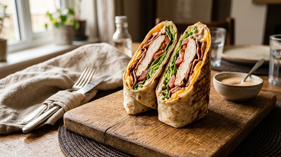 Chicken Bacon Ranch Wrap