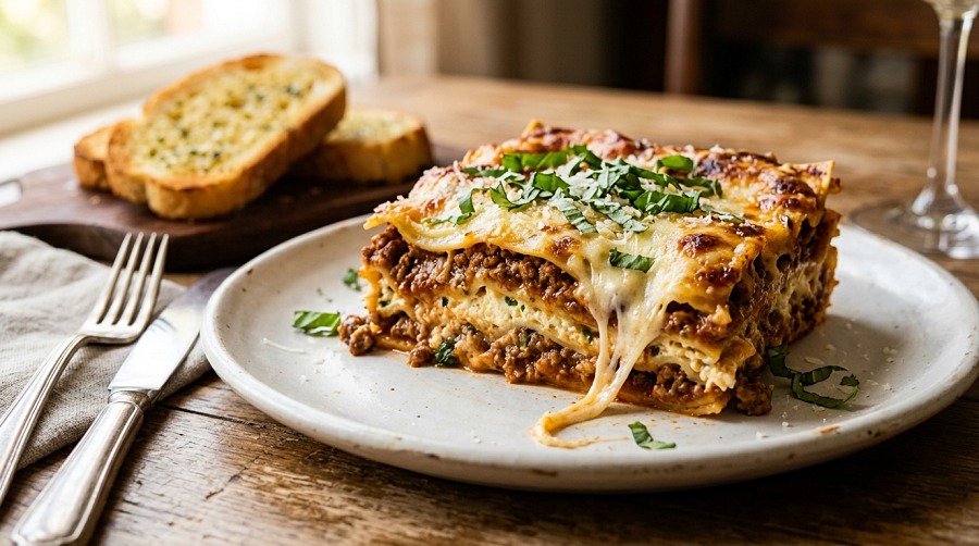 Classic Beef Lasagna