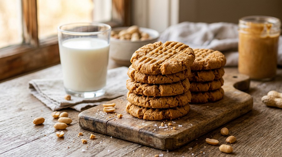 Classic Peanut Butter Cookies