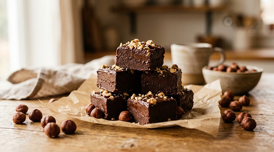 Creamy Nutella Fudge