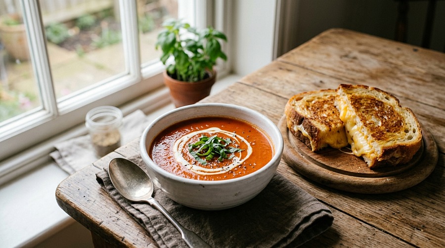 Creamy Tomato Basil Soup