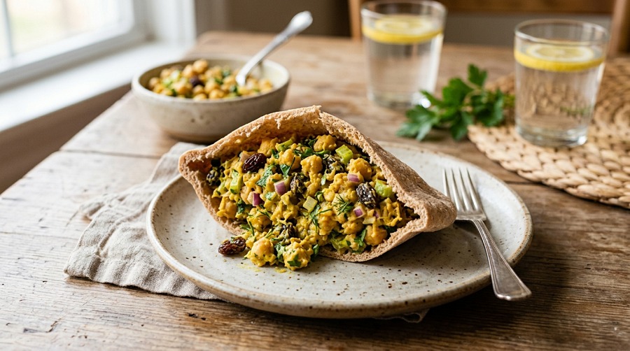 Curried Chickpea Salad