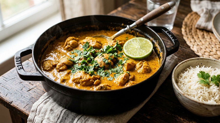 Easy Chicken Thigh Curry