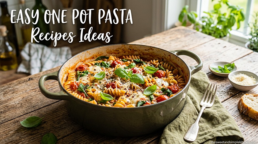 Easy One Pot Pasta Recipes Ideas