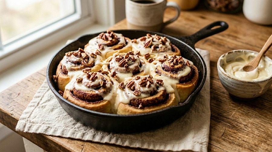 Easy Small Batch Cinnamon Buns Recipe