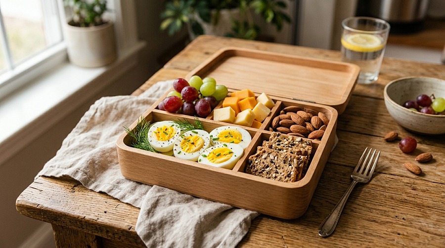 Hard-Boiled Egg Protein Box