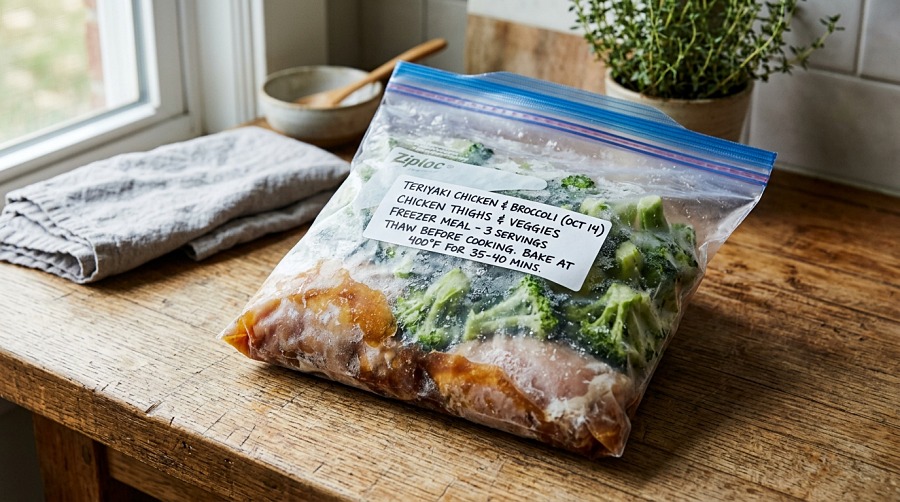 Honey Garlic Chicken Dump Bag