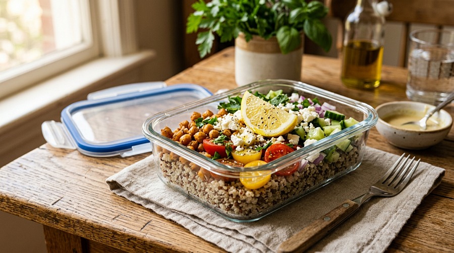 Mediterranean Quinoa Power Bowl