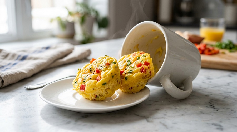Microwave Egg Muffins