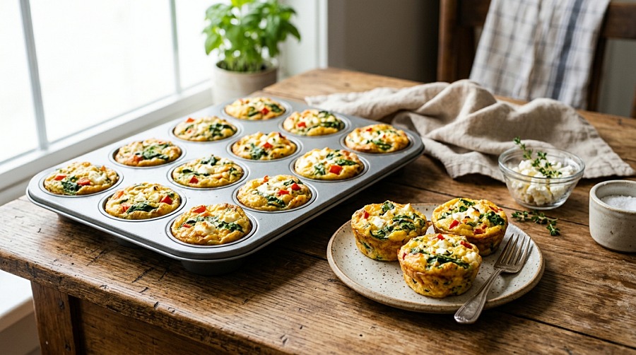 Mini Frittatas / Egg Bites