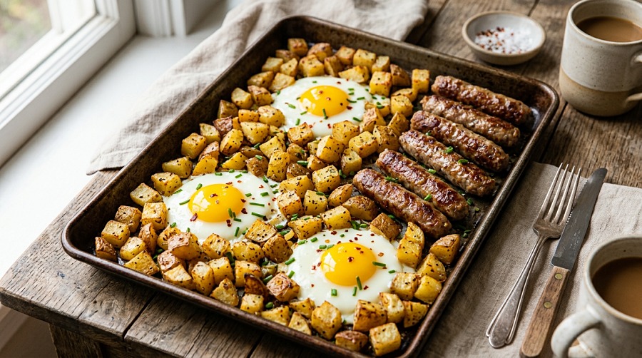 One-Pan Breakfast for Dinner