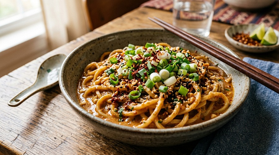 Peanut Dragon Noodles
