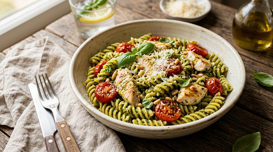 Pesto Chicken Pasta