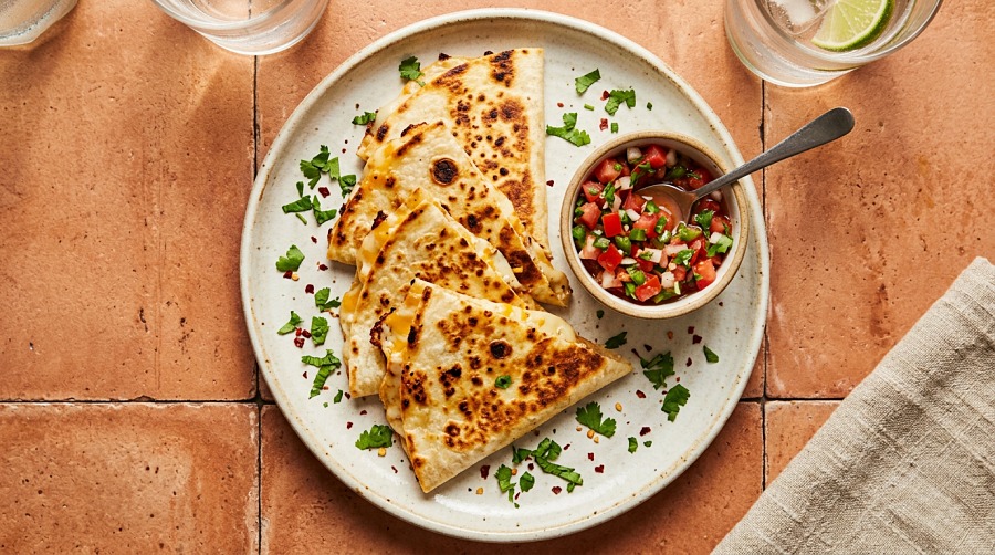 Quick Quesadilla Bites