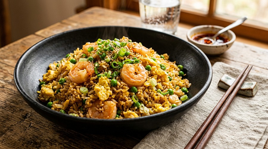 Shrimp Fried Rice (20 Minutes)