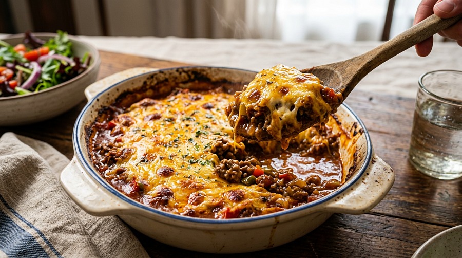 Sloppy Joe Casserole
