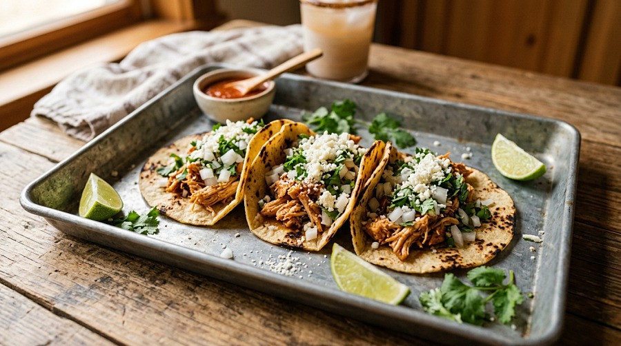 Slow Cooker Chicken Tacos