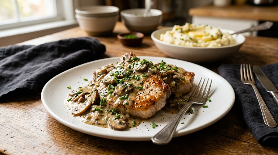 Slow Cooker Ranch Pork Chops