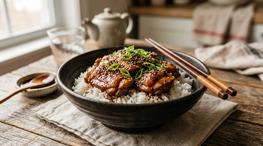 Slow Cooker Teriyaki Chicken
