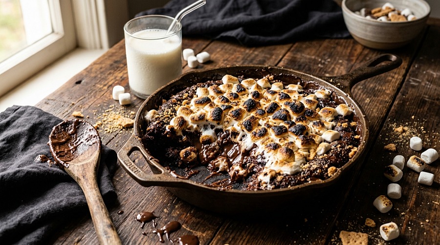 S'mores Dump Cake (NEW)