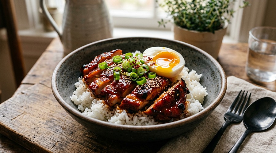 Sticky Korean-Style Chicken Thighs