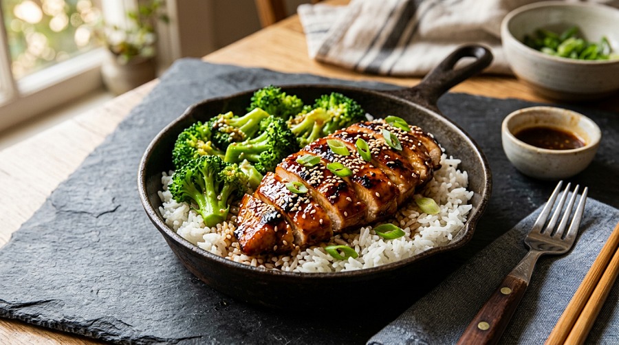 Teriyaki Chicken with Broccoli