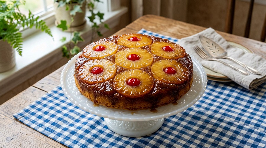 Classic Pineapple Upside-Down Cake