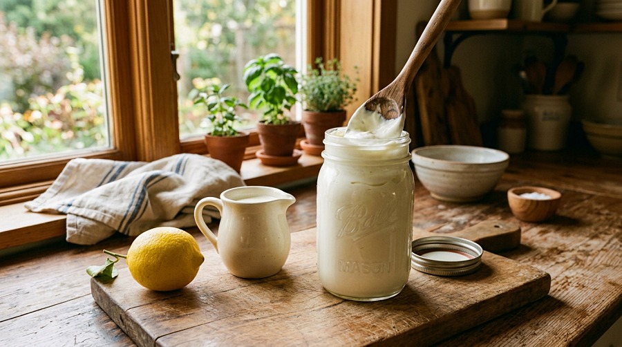 How to Make Sour Cream at Home (5-Minute DIY Recipe)