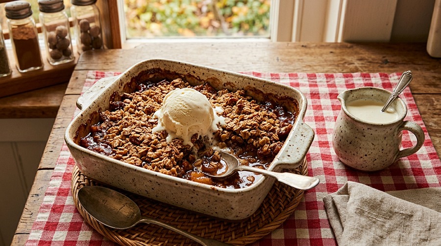 Old-Fashioned Apple Crisp