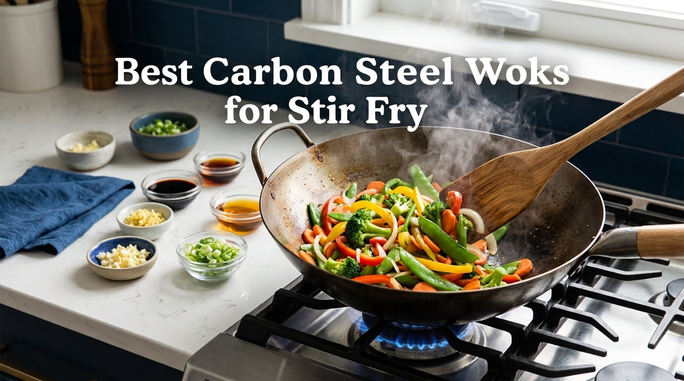 Best Carbon Steel Woks for Stir Fry