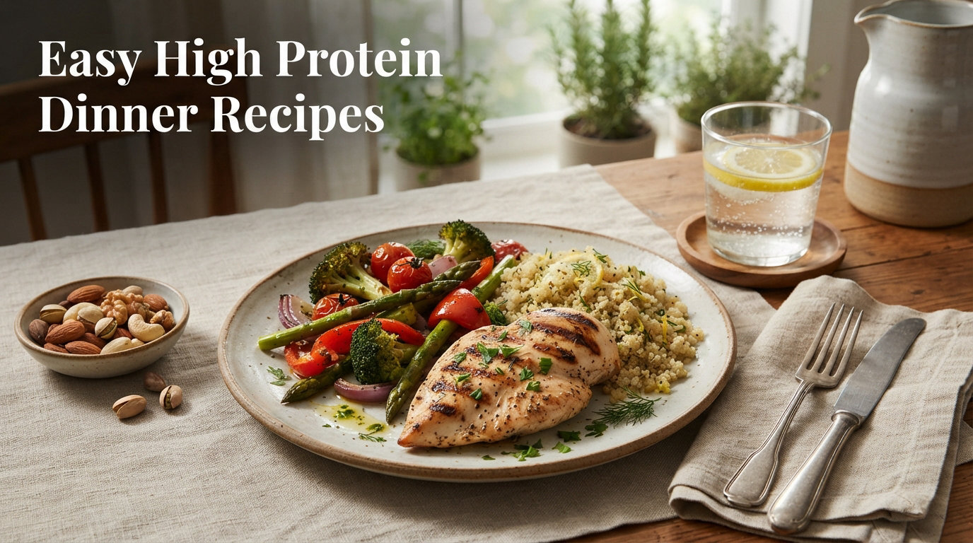 Easy High Protein Dinner Recipes