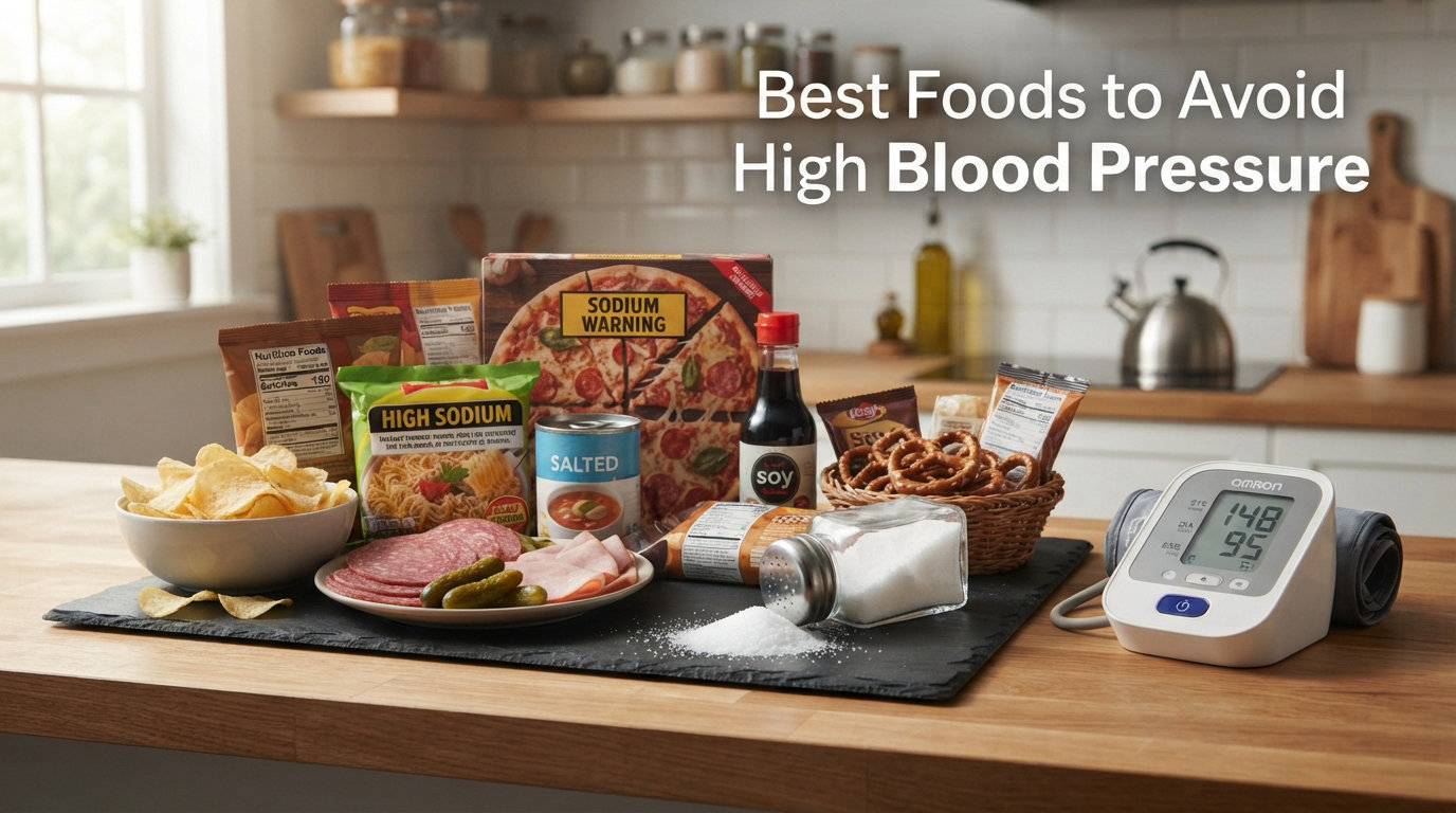 Best Foods to Avoid With High Blood Pressure