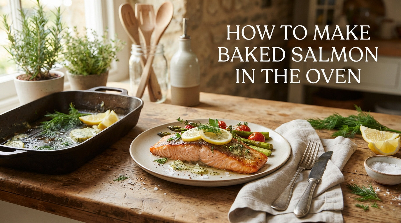 How to Make Baked Salmon in the Oven