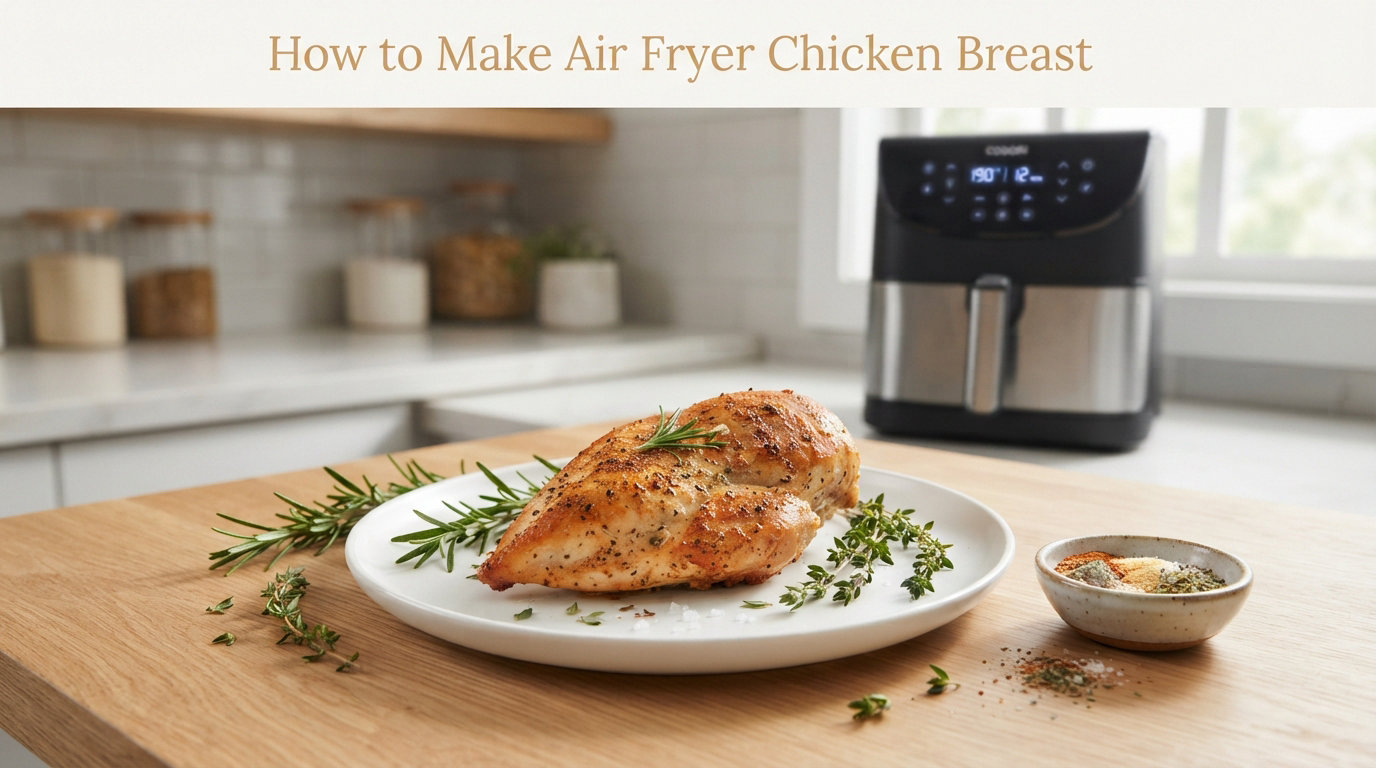 How to Make Air Fryer Chicken Breast
