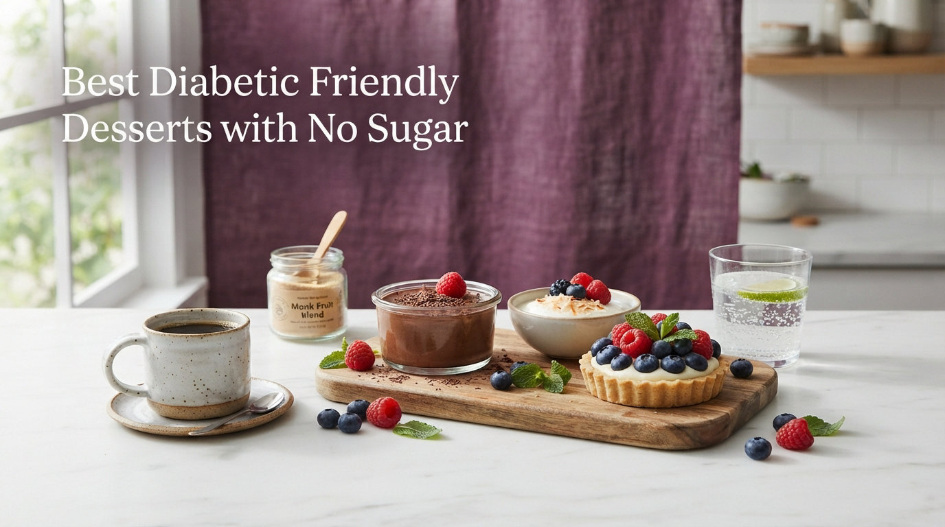 Best Diabetic Friendly Desserts with No Sugar
