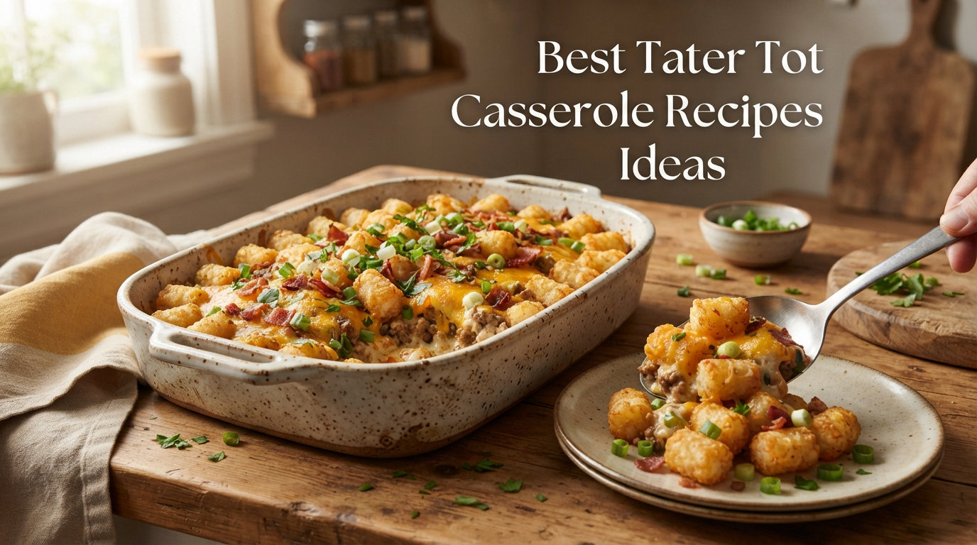 Best Tater Tot Casserole Recipes Ideas
